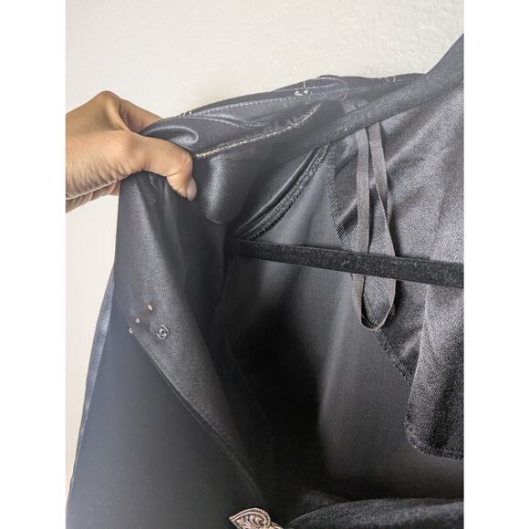 VTG R&M Richards Sparkly Floral Velvet Evening Jacket Size L Petite Whimsigoth - Picture 11 of 11